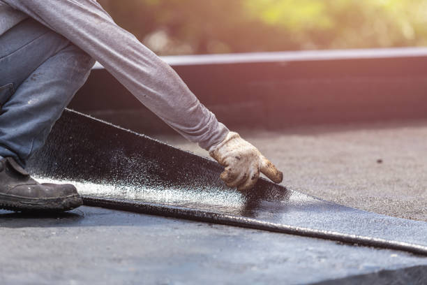 Professional Crawl Space Encapsulation technician working in Lakeview, GA